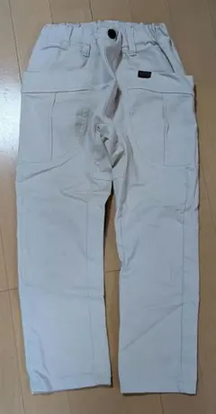 ストレッチパンツ 長ズボン　ベージュのサムネイル