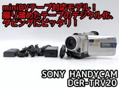 【動作確認済】 Sony DCR TRV20 miniDV ビデオカメラ SONY DCR-TRV20 Digital Video Camera Recorder Handycam miniDV