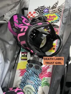DEATH LABEL×FLUX★ケース付き　スノーボードセットのサムネイル