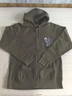【超美品】Infinity Nature フロントジップパーカー　カーキ