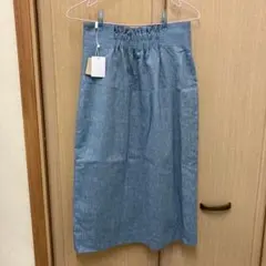 ジーンズ　薄手　ロングスカートのサムネイル