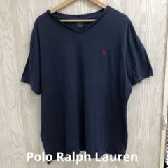 z-240 Polo Ralph Lauren ネイビーVネックTシャツXXL