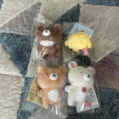 リラックマ sakumaru コラボ ぶらさげぬいぐるみ コンプリートセット