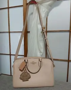 COACH 2way ローアンサッチェルラージサイズ美品☆オマケ付き