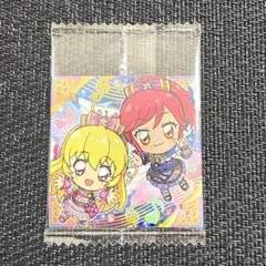 アイカツ　シールウエハース 2弾星宮いちご　音城セイラ　2wings