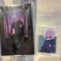 セガラッキーくじ　呪術廻戦　群青・落日　アクリルスタンド　D賞　E賞　五条