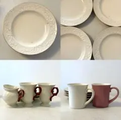 フランフラン プレート＆マグカップセット 一部未使用