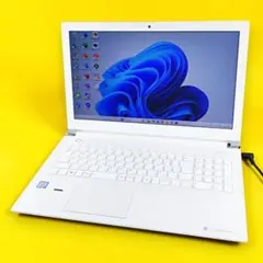 高性能Corei7 SSD256GB Win11 東芝ノートパソコン カメラ付きのサムネイル