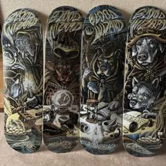 セール✴︎レア✴︎バスキア スカルスケボーアーデッキセット
