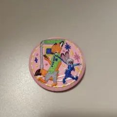 ディズニー刺繍缶バッジ2 ズートピア