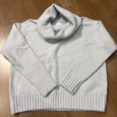 DOORS（アーバンリサーチ）　ブルー　タートルネック