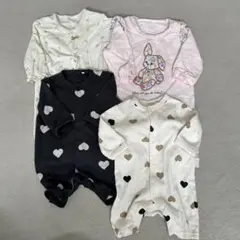 ロンパース 50-70㎝4枚セット