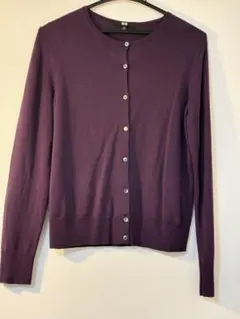 UNIQLO エクストラファインメリノウール カーディガン M