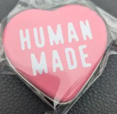 HUMAN MADE ノベルティ ハート型缶ケース ピンク
