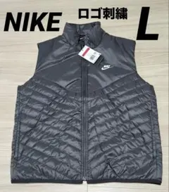 L ☆新品タグ付☆ ナイキ ベストジャケット ＴＦ ＷＲ ＳＦ ブラック