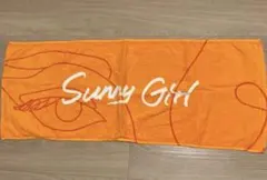 Sunny Girl サイン付きタオル オレンジ - メルカリ