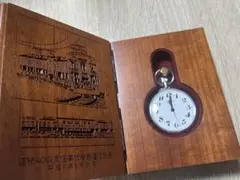 希少品〗 「阪急電鉄株式会社 創立百周年記念」時計と飾り台 - メルカリ