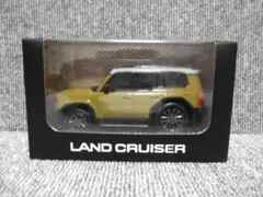 TOYOTA　ランドクルーザー　プルバックカー　ミニカー　ベージュ　未開封非売品