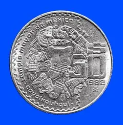 1910年 メキシコ 1ペソ 硬貨 - メルカリ