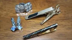カフスボタン タイクリップ セット
