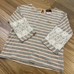 Barbie ボーダー　Tシャツ 130サイズ