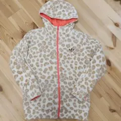 adidas ヒョウ柄 リバーシブル アウター Fsize