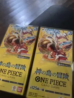 【新品未開封】ワンピース 神の島の冒険 未開封BOX テープ付き