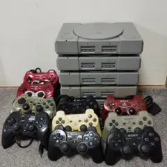 【本日限り値下げ】【ジャンク】PS1 本体5台 コントローラー10個セット