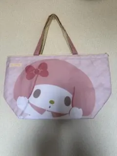 【新品】マイメロディ★保冷ビッグトートバッグ ★ビッグフェイス サンリオ★のサムネイル