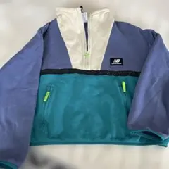 new balance フリース Lサイズ ハーフジップ