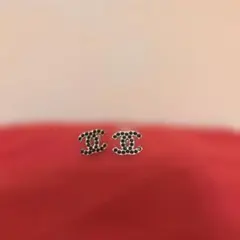 CHANEL ココマーク ピアス ブラックストーンのサムネイル