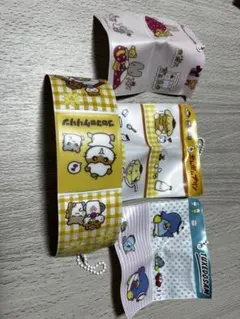 サンリオ レトロウォールポケットチャーム ４セット