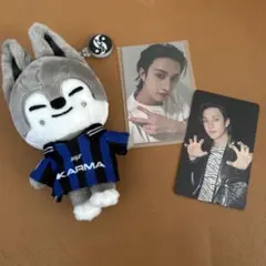 straykids KARMA SKZOO キーリング トレカ ウルフチャン