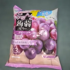 オリヒロ　ぷるんと蒟蒻ゼリー　巨峰　2026年12月賞味期限のサムネイル