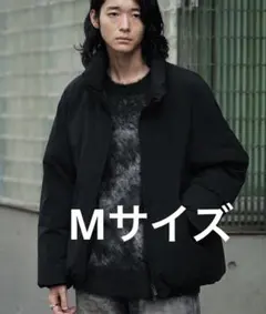 MINIMAL HEAT FIBER PADDED JACKET ブラック　M