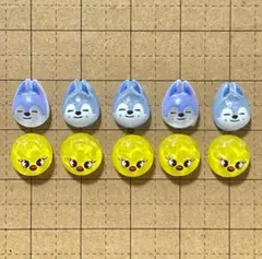 straykids skzoo ウルフチャン ポガリ ホジュズ ネイルパーツ