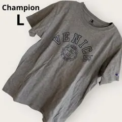 Champion チャンピオン ロゴT グレー L ユニセックス カジュアルのサムネイル