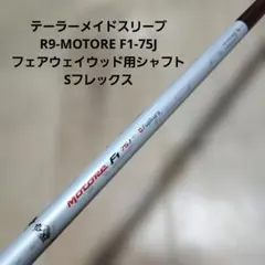 送料込み/テーラーメイドスリーブ/R9-MOTORE F1-75J/FW用/Sのサムネイル