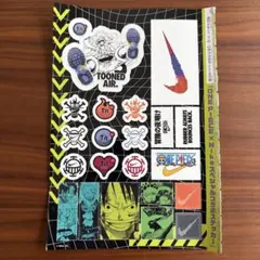ONE PIECE × NIKE スペシャルコラボステッカー42.43特大合併号