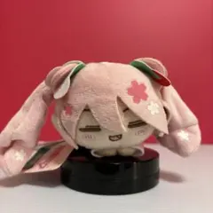 初音ミク　桜ミク おひるねこ モアプラスミニぬいぐるみ