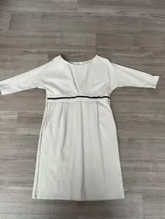 ミルクティー　マタニティワンピース