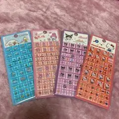 ボンボンドロップ タイルシール サンリオ シナモロール クロミ マイメロ キティ