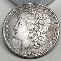 希少年/115年前】1909年 アメリカ バーバークォーター 25セント銀貨