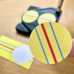 【2ball】3ライン ターゲット シール《予備オマケシール付》