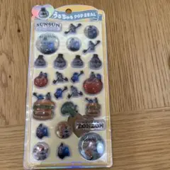 パペットスンスン　うるちゅるポップシール￼