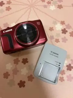 Canon SX710 HS レッド 本体と充電器 - メルカリ