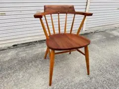 展示品□柏木工□キャプテンチェア□オーク×ウォールナット無垢材