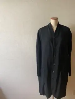 Yohji Yamamoto ヨウジヤマモト　黒ロングジャケットのサムネイル