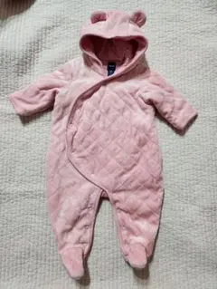 baby GAP♡キルティングロンパース ピンク60cm