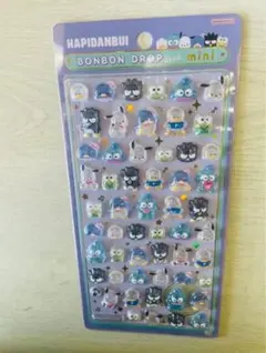 国内正規品　ボンボンドロップシールミニ　 はぴだんぶい サンリオ